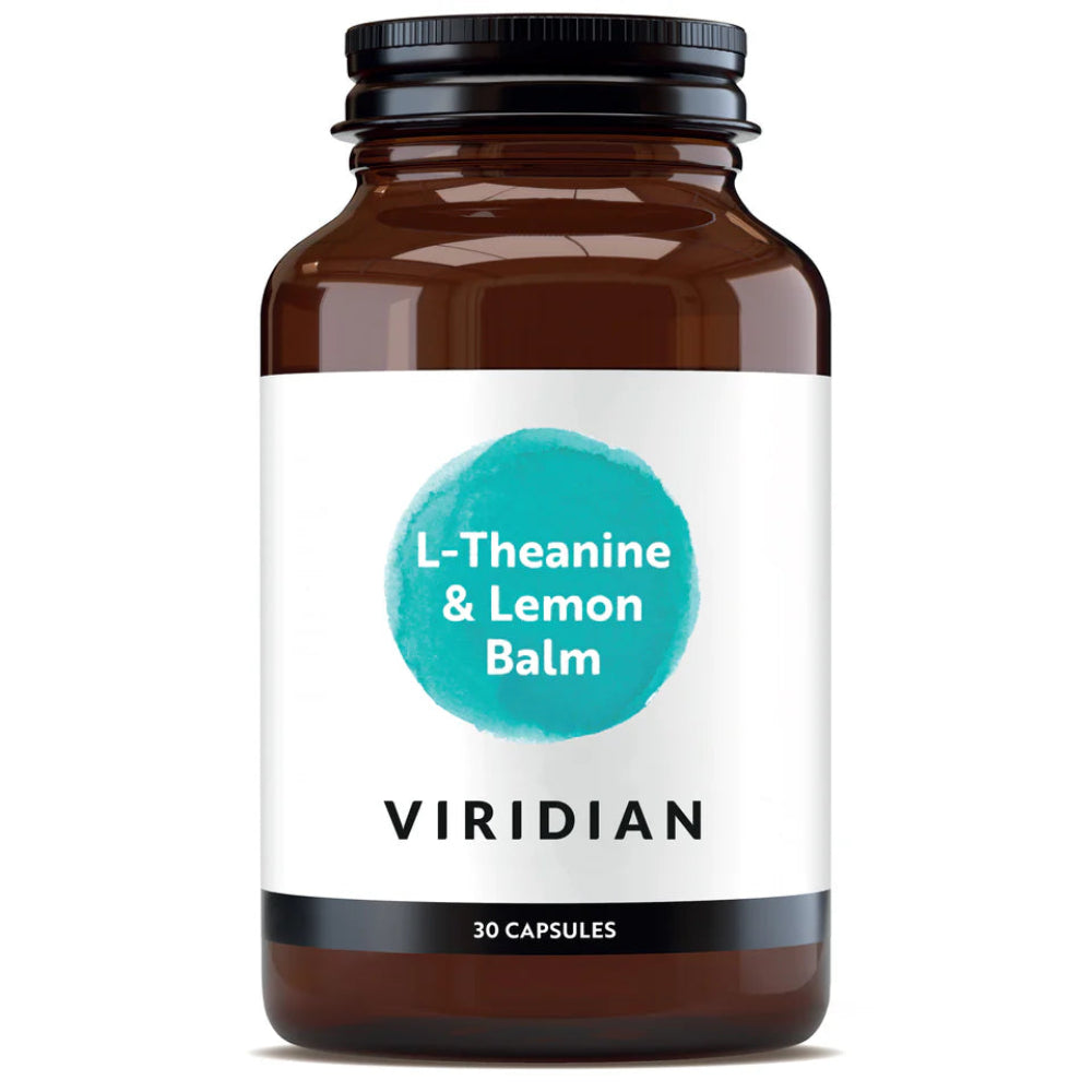 VIRIDIAN L-teaninas ir melisa - 30 kapsulių