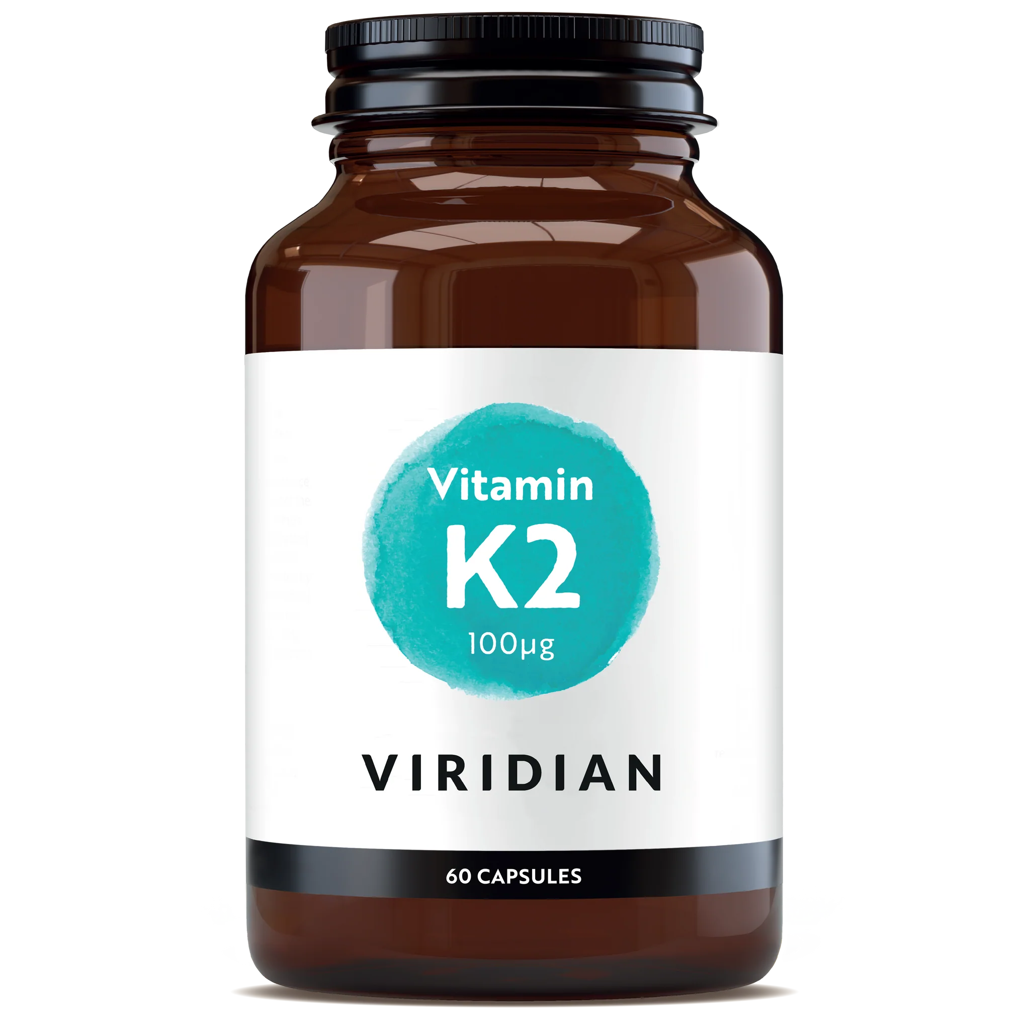 VIRIDIAN vitaminas K2 (MK-7) 100 µg - 60 kapsulių
