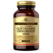 SOLGAR trigubo stiprumo gliukozaminas, chondroitinas ir MSM – 60 tablečių