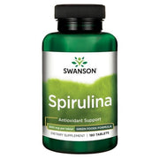 SWANSON Spirulina 500 mg – 180 tablečių