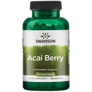 SWANSON acai uogos 500 mg – 120 kapsulių