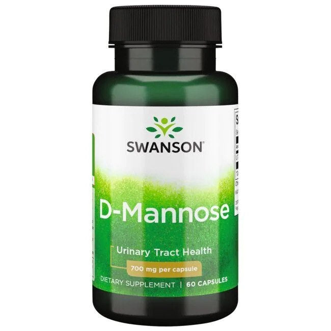 SWANSON D-manozė 700 mg – 60 kapsulių