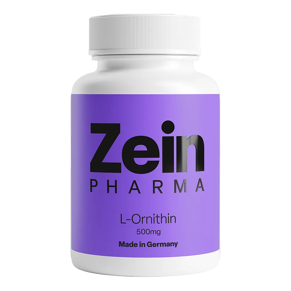 ZEIN PHARMA L-ornitinas 500 mg – 120 kapsulių