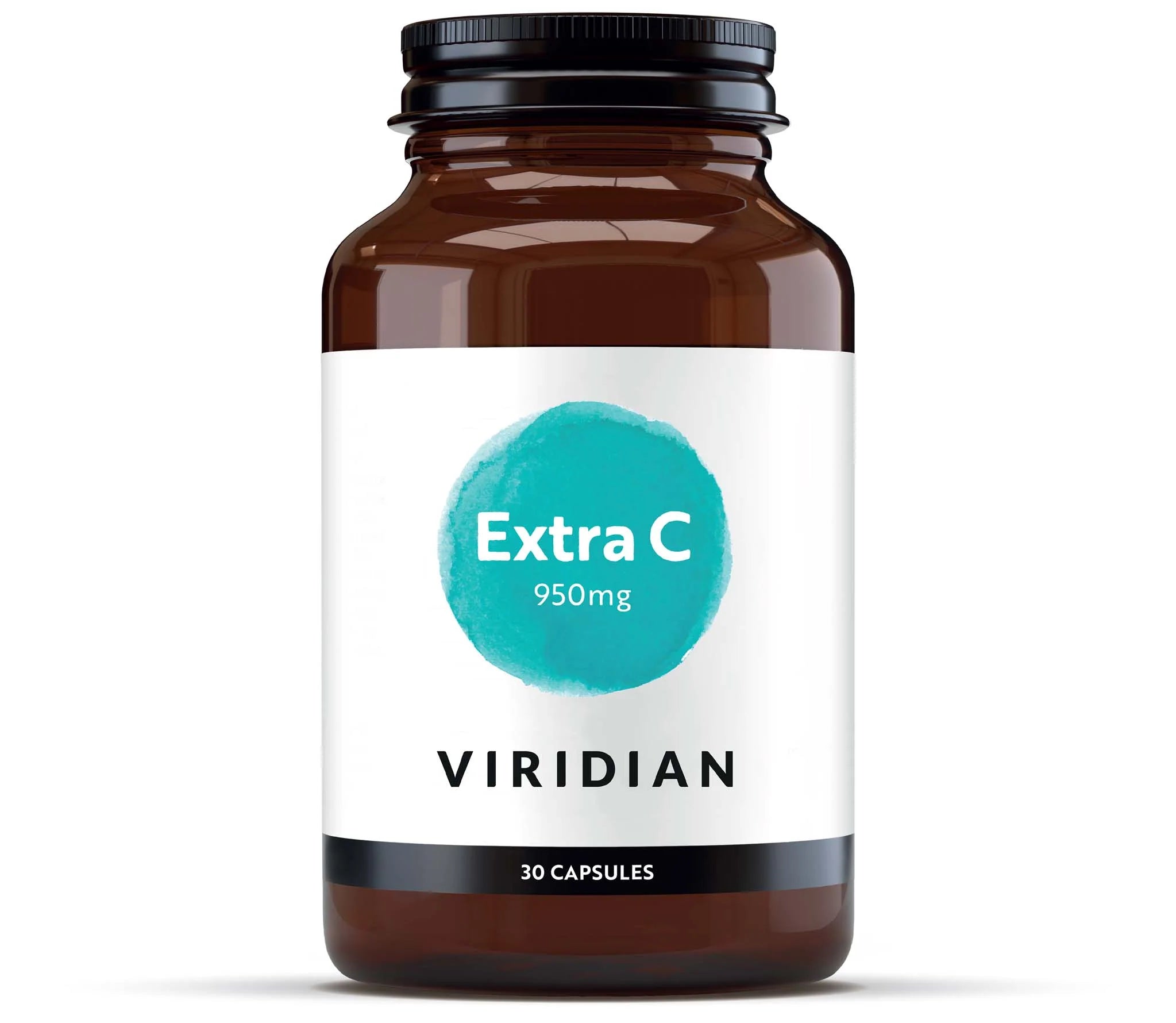 VIRIDIAN vitaminas C Extra 950 mg - 30 kapsulių
