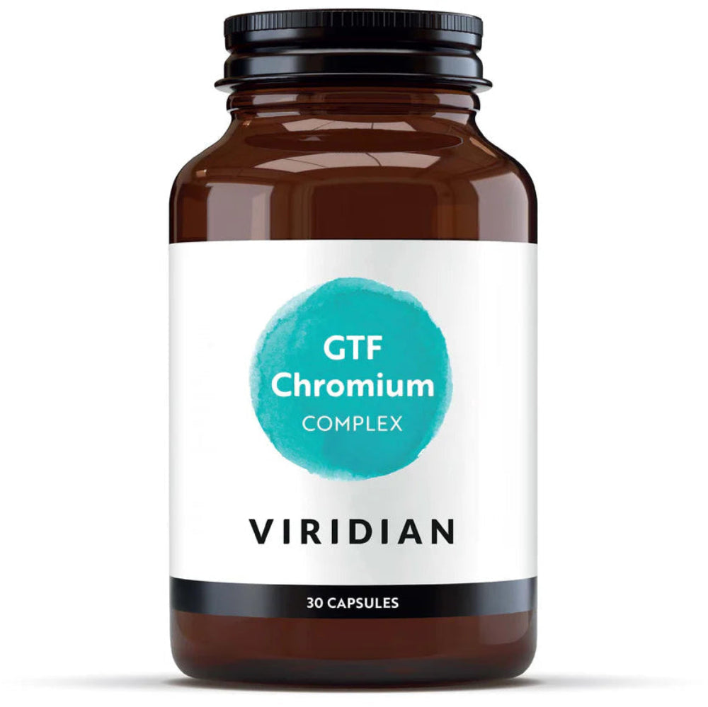 VIRIDIAN GTF chromas - 30 kapsulių