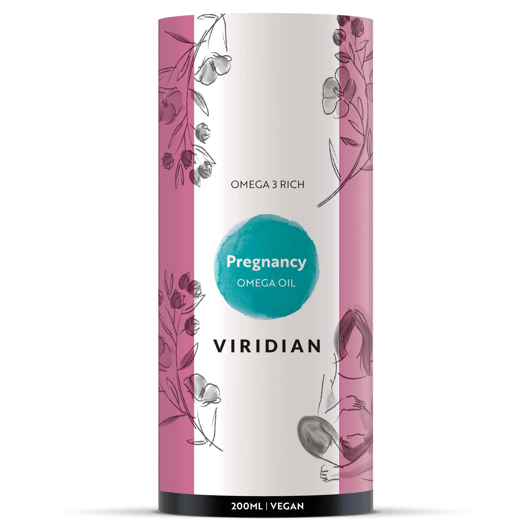 VIRIDIAN omega aliejus nėščioms moterims - 200 ml