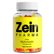 ZEIN PHARMA šeimos multivitaminai, vaisių skonio – 60 guminukų