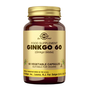 SOLGAR Ginkgo Biloba - 60 kapsulių