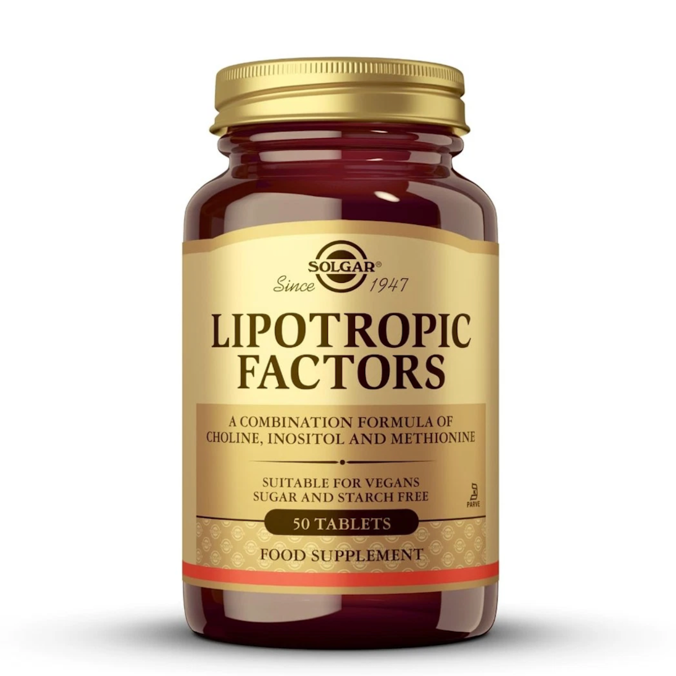 SOLGAR Lipotropic Factors – 50 tablečių