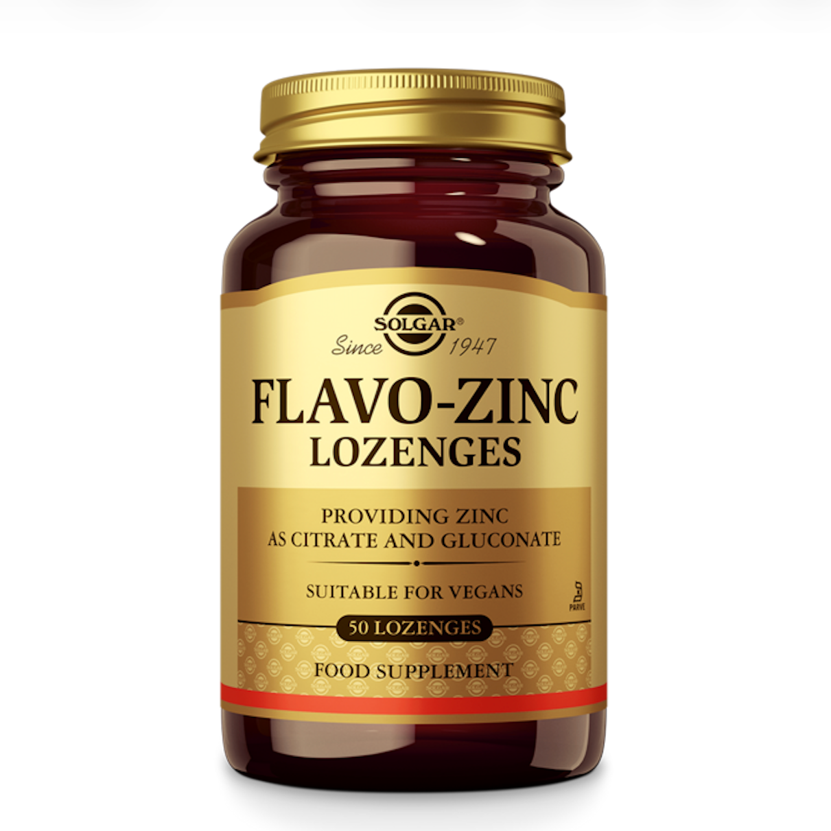 SOLGAR Flavo-Zinc cinkas – 50 pastilių