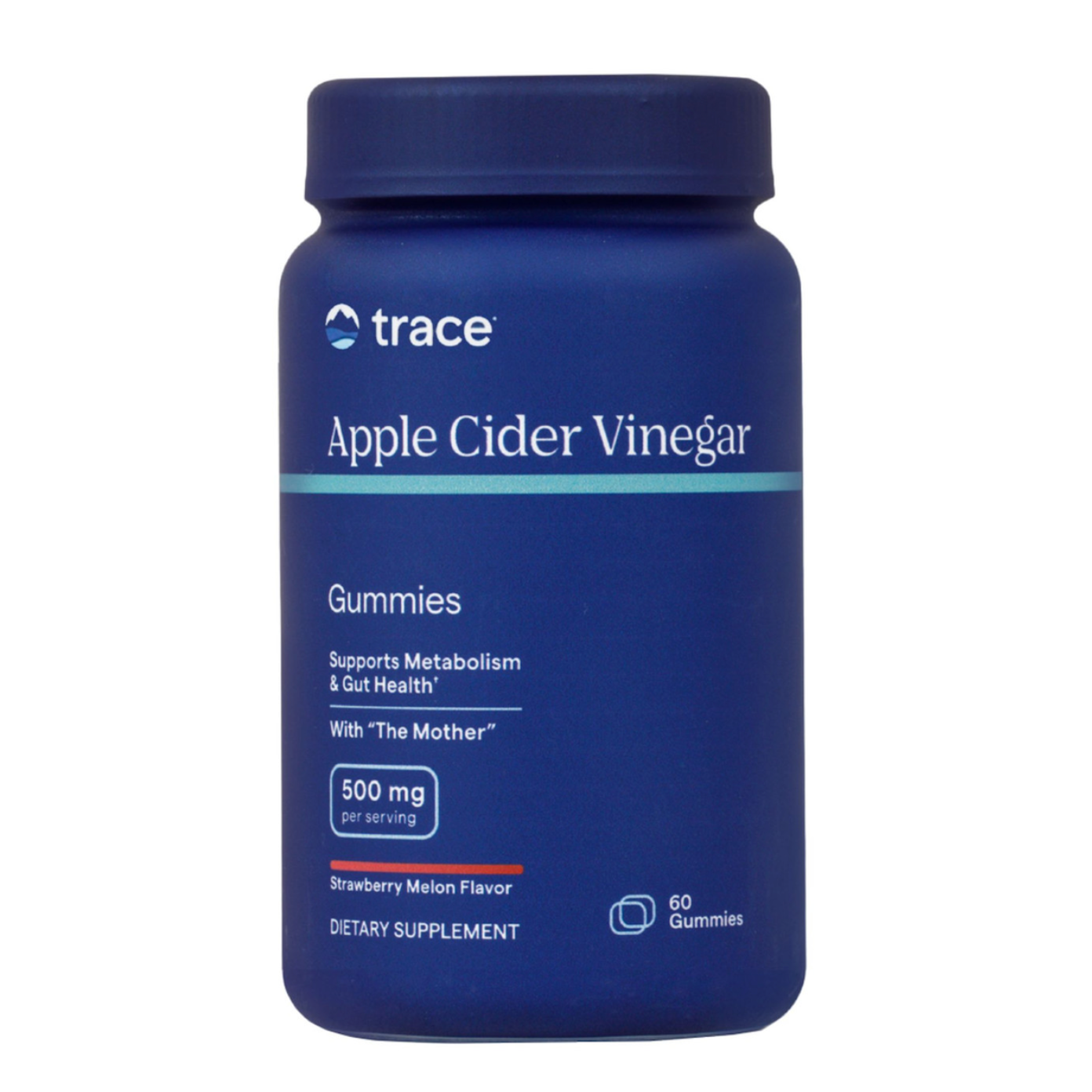 TRACE MINERALS obuolių acto guminukai - 60 vnt.