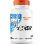 Doctor's Best alfa lipoinė rūgštis 600 mg – 60 kapsulių