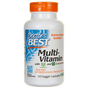 Doctor's Best multivitaminai su Vitashine D3 ir Quatrefolic – 90 kapsulių