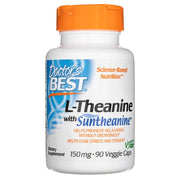 Doctor's Best L-teaninas su Suntheanine 150 mg – 90 kapsulių