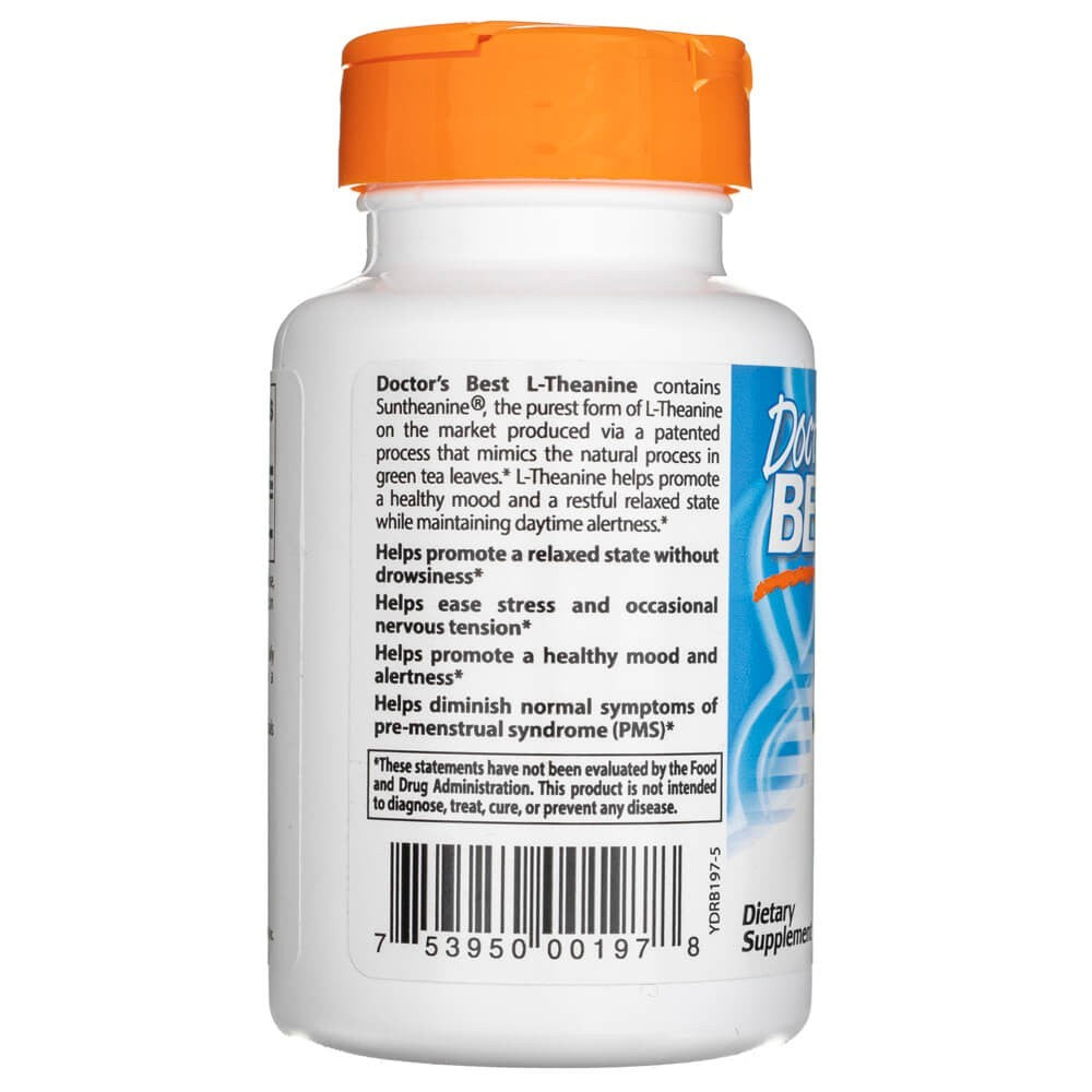 Doctor's Best L-teaninas su Suntheanine 150 mg – 90 kapsulių