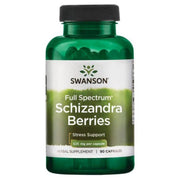 SWANSON Kiniško citrinvyčio uogos (Schizandra Berries) 525 mg – 90 kapsulių