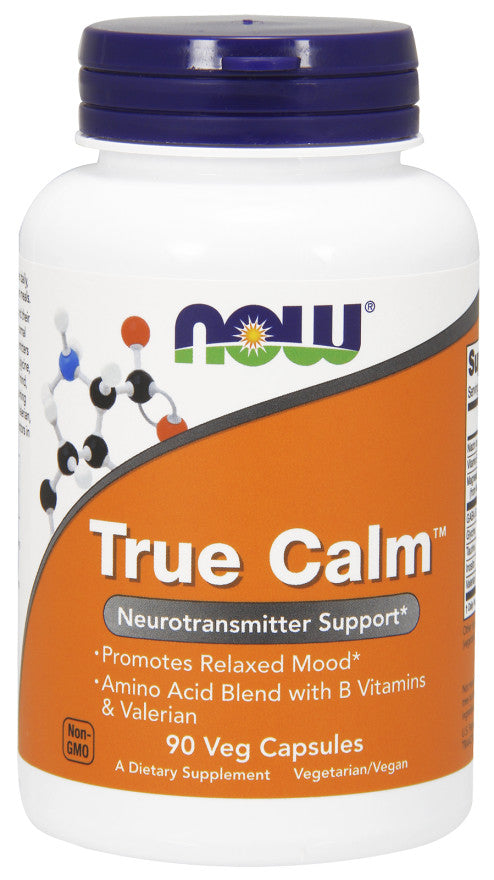 Produkto nuotrauka: NOW Foods True Calm - 90 kapsulių