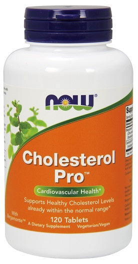 Produkto nuotrauka: NOW Foods Cholesterol Pro - 120 tablečių