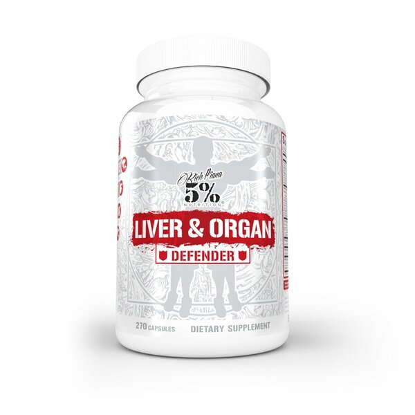 5% Nutrition mitybos kepenų ir organų gynėjas - legendinė serija - 270 kapsulių
