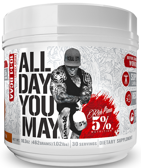 5% Nutrition maistinių medžiagų AllDayYouMay – legendinė serija, pietų saldžioji arbata – 462 g