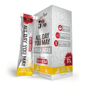 5% Nutrition maistinių medžiagų AllDayYouMay – legendinės serijos lazdelių pakuotės, itališko citrininio ledo skonio – 10 x 17 g