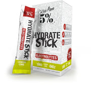5% Nutrition Nutrition Hydrate – legendinės serijos lazdelių pakuotės, citrinų ir laimų skonio – 10 x 9 g