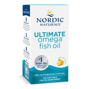 Nordic Naturals Ultimate Omega, 1280 mg citrinų skonio – 120 kapsulių