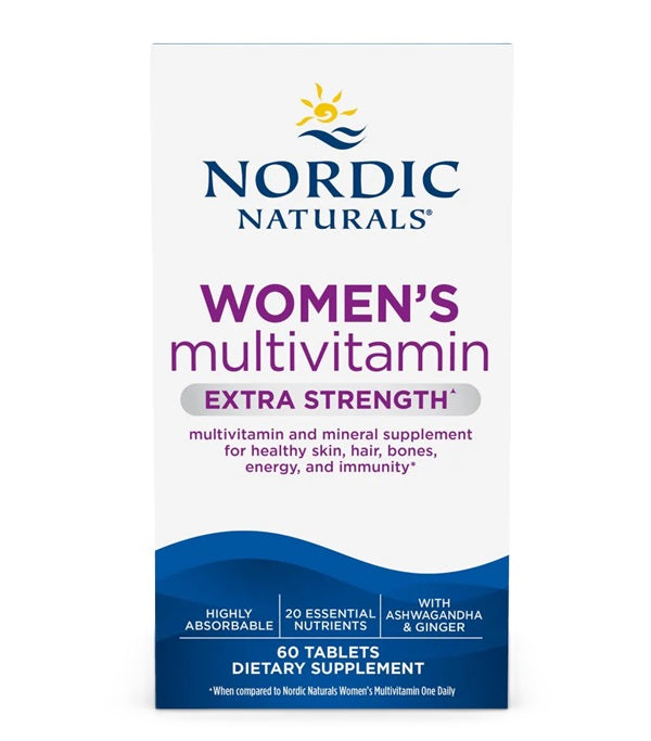 Nordic Naturals moterims skirti multivitaminai, ypač stiprūs – 60 tablečių