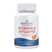 Nordic Naturals ypač stiprūs vitamino C guminukai, mandarinų skonio – 60 guminukų