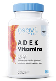 Produkto nuotrauka: Osavi ADEK Vitamins - 90 minkštųjų kapsulių
