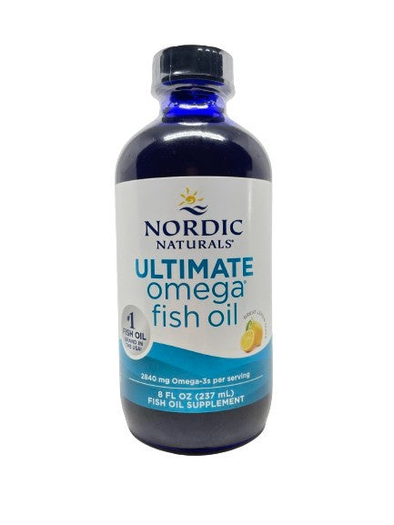 Nordic Naturals Ultimate Omega, 2840 mg citrinų skonio – 237 ml.