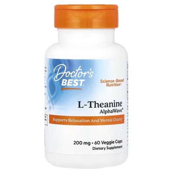 Doctor's Best L - teaninas AlphaWave – 60 kapsulių