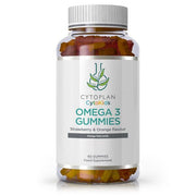 Cytoplan Kid's Omega 3 guminukai, braškių ir apelsinų skonio – 60 guminukų