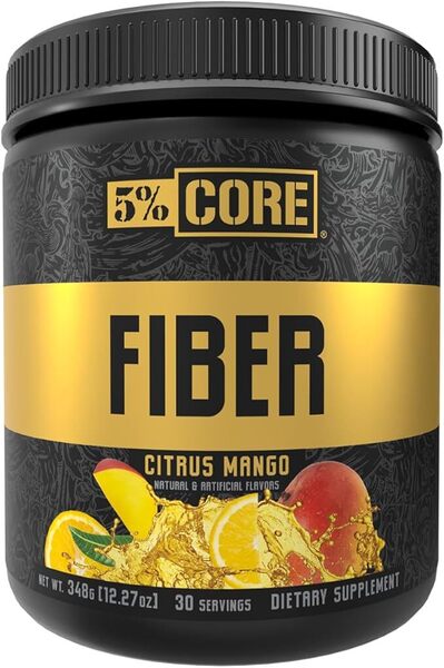 5% Nutrition maistinių skaidulų – pagrindinė serija, citrusinių vaisių ir mangų – 348 g