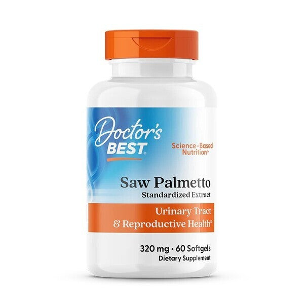 Doctor's Best standartizuotas sabalpalmės ekstraktas, 320 mg – 60 kapsulių