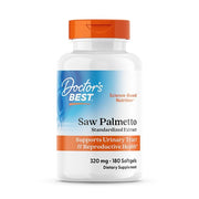 Doctor's Best standartizuotas sabalpalmės ekstraktas, 320 mg – 180 kapsulių