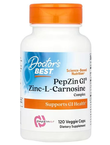 Doctor's Best PepZin GI – 120 kapsulių