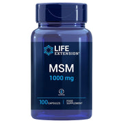 LIFE EXTENSION MSM 1000 mg - 100 kapsulių
