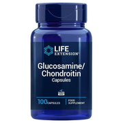 LIFE EXTENSION gliukozaminas ir chondroitinas – 100 kapsulių