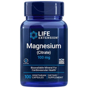 LIFE EXTENSION magnis (citratas) 100 mg - 100 kapsulių
