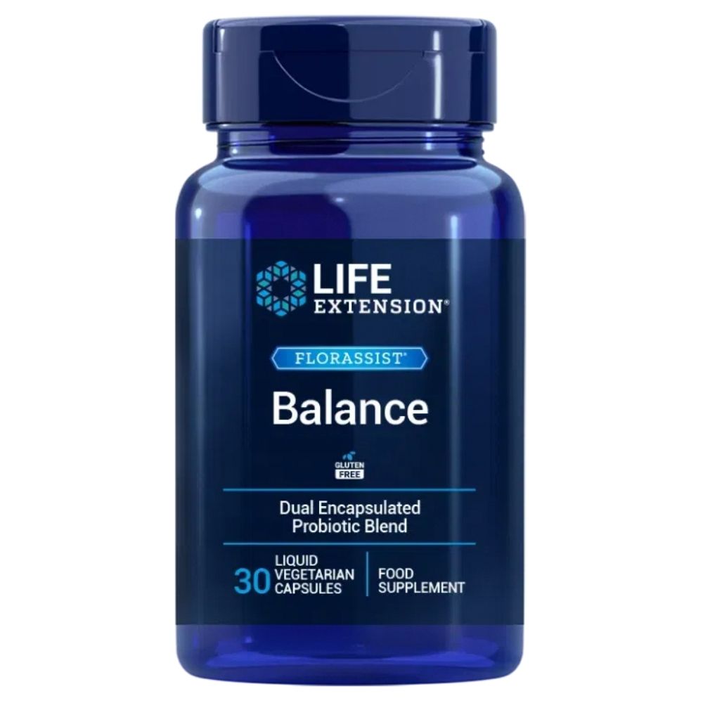 LIFE EXTENSION FLORASSIST® Balance – 30 kapsulių