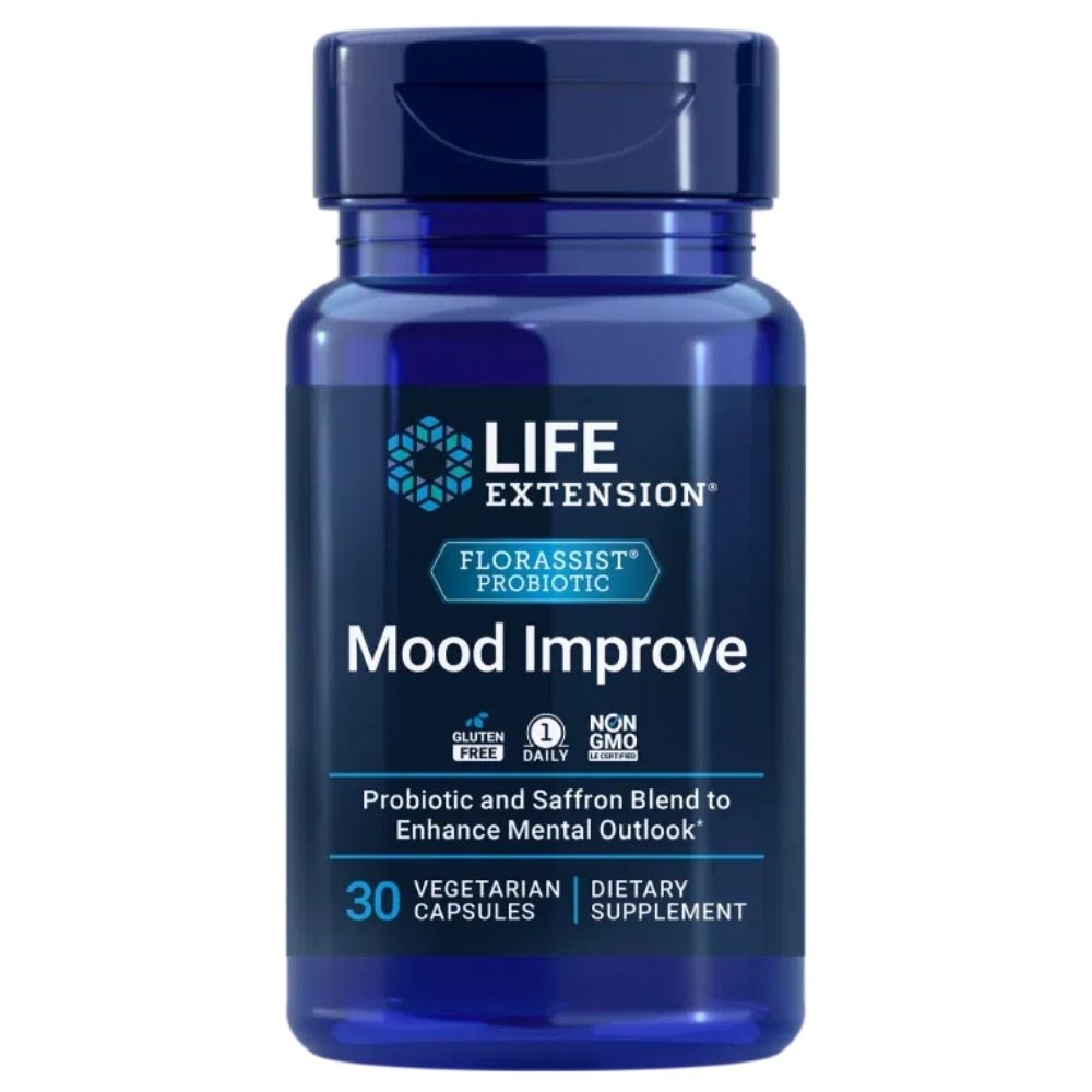 LIFE EXTENSION FLORASSIST® Mood Improve - 30 kapsulių
