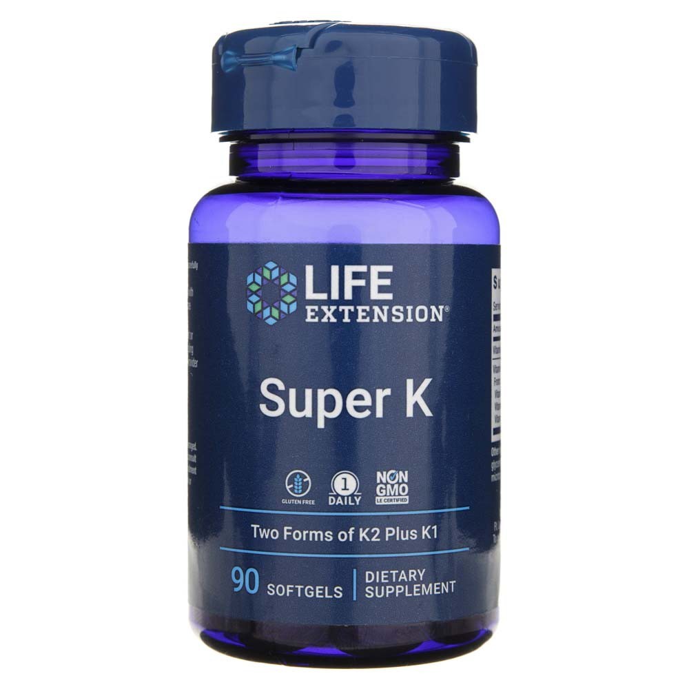 LIFE EXTENSION Super K – 90 kapsulių