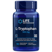 LIFE EXTENSION L-triptofanas 500 mg - 90 kapsulių