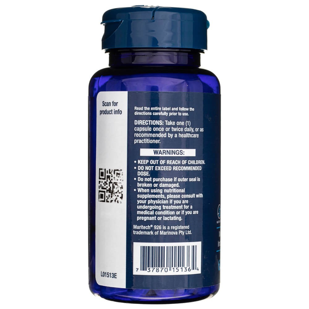 LIFE EXTENSION optimizuotas fukoidanas su Maritech® 926 – 60 kapsulių