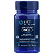 LIFE EXTENSION Super Ubiquinol CoQ10 100 mg (ubichinolis) – 60 kapsulių