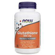 NOW FOODS glutationas 500 mg – 60 kapsulių