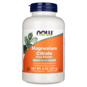 NOW FOODS magnio citrato milteliai – 227 g