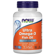 NOW FOODS Ultra Omega-3, 500 EPA / 250 DHA – 90 kapsulių