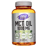 NOW FOODS MCT aliejus 1000 mg – 150 kapsulių